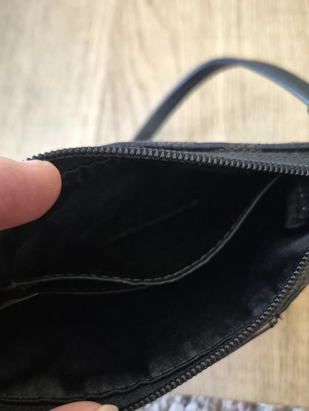 * Authentic Coach, Black Wristlet